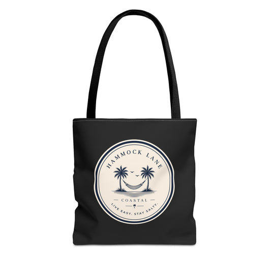 Everyday Black Tote Bag