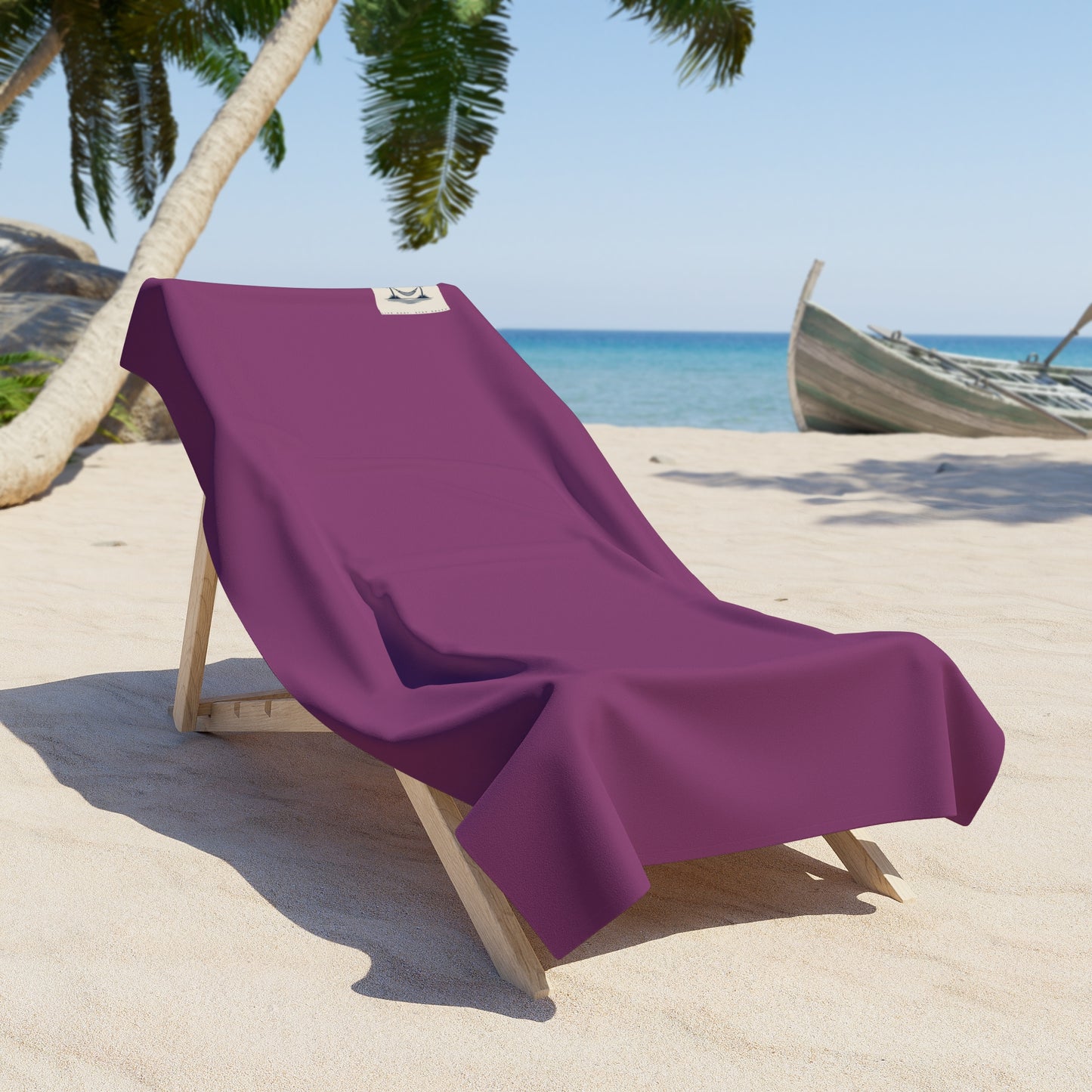 Smiling Palm Beach Towel