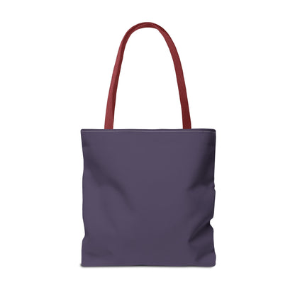 Purple Palm Smile Tote