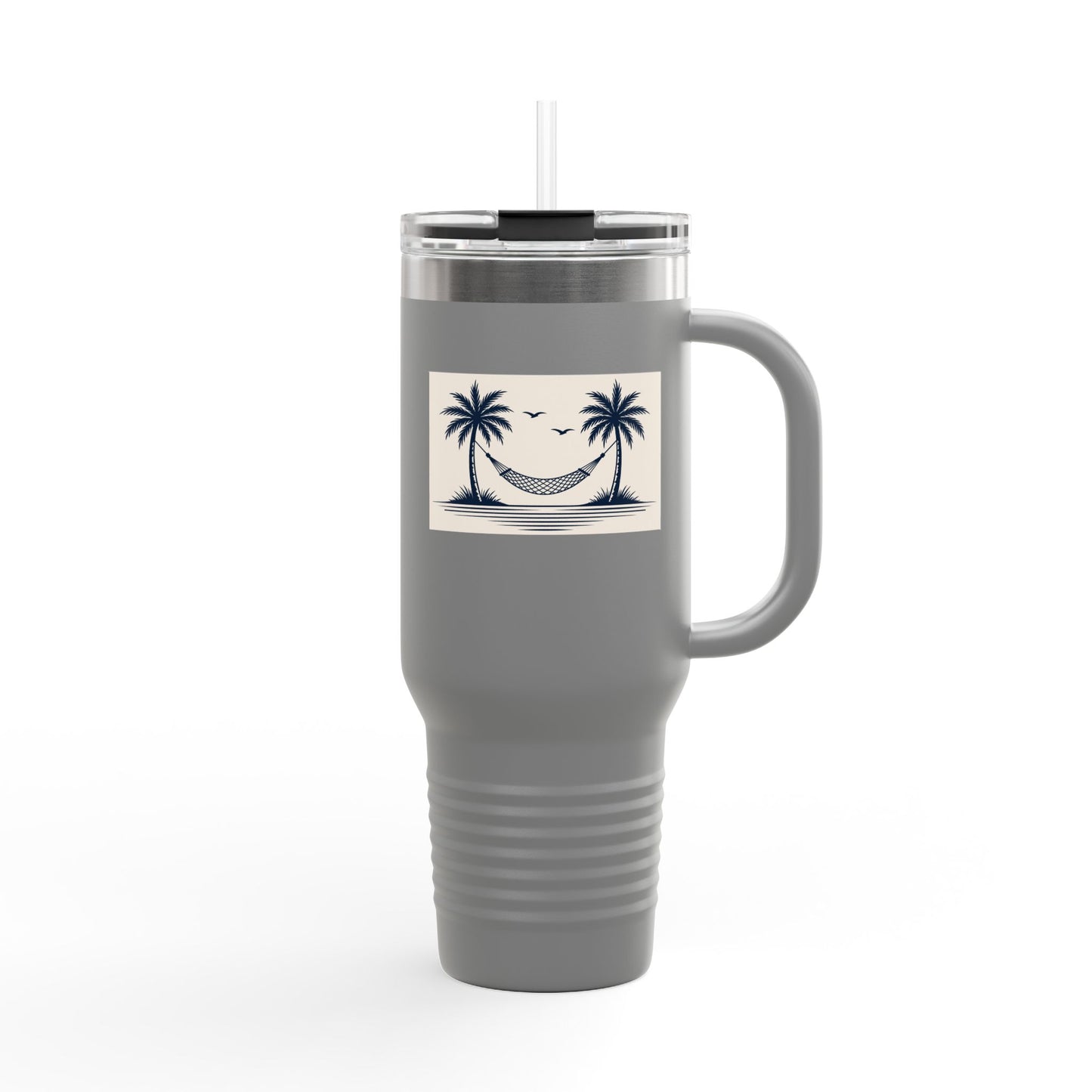 Palm Smile Travel Tumbler