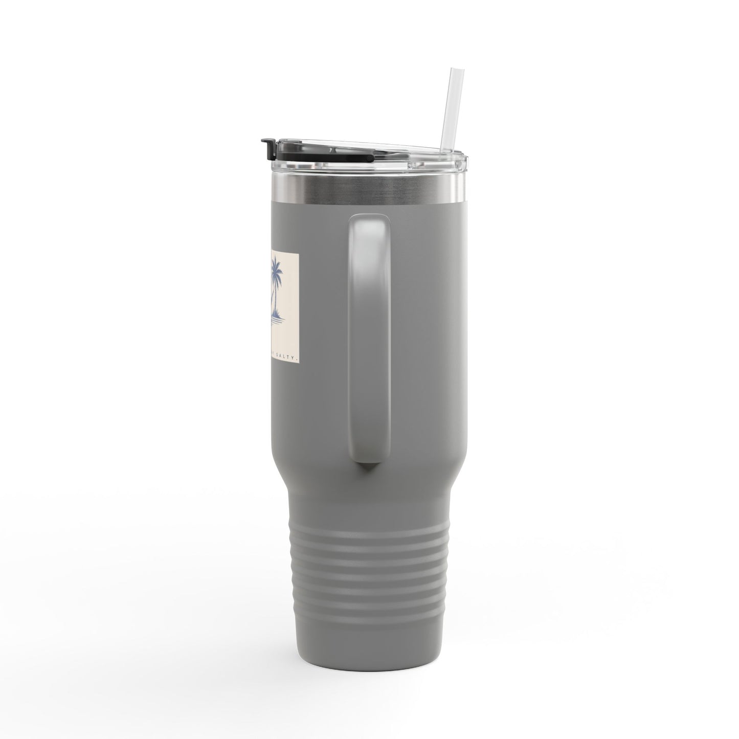 Tropical Palm Travel Tumbler