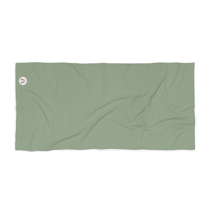 Sage Coastal Beach Towel