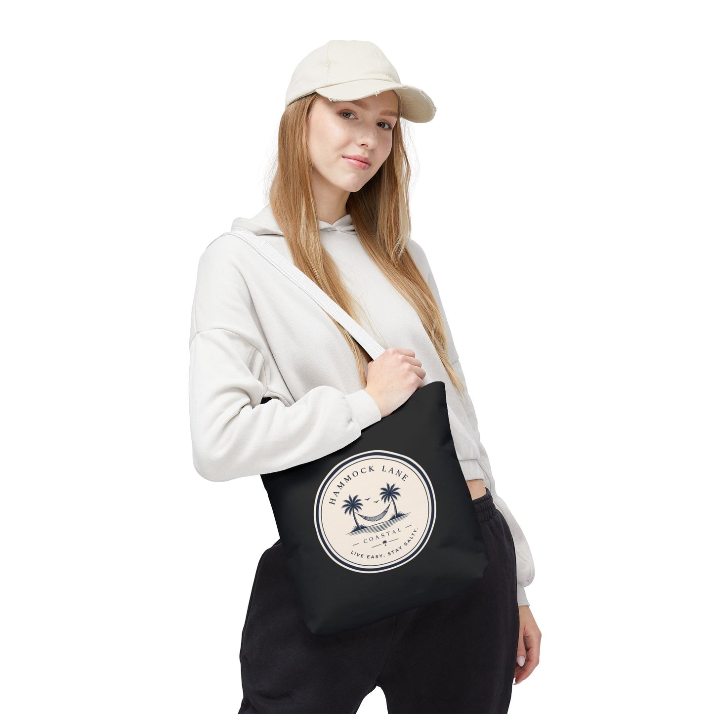 Everyday Black Tote Bag