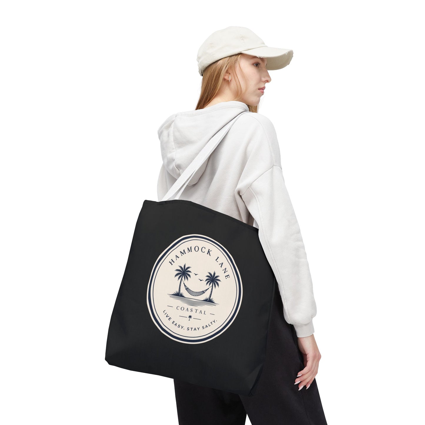 Everyday Black Tote Bag