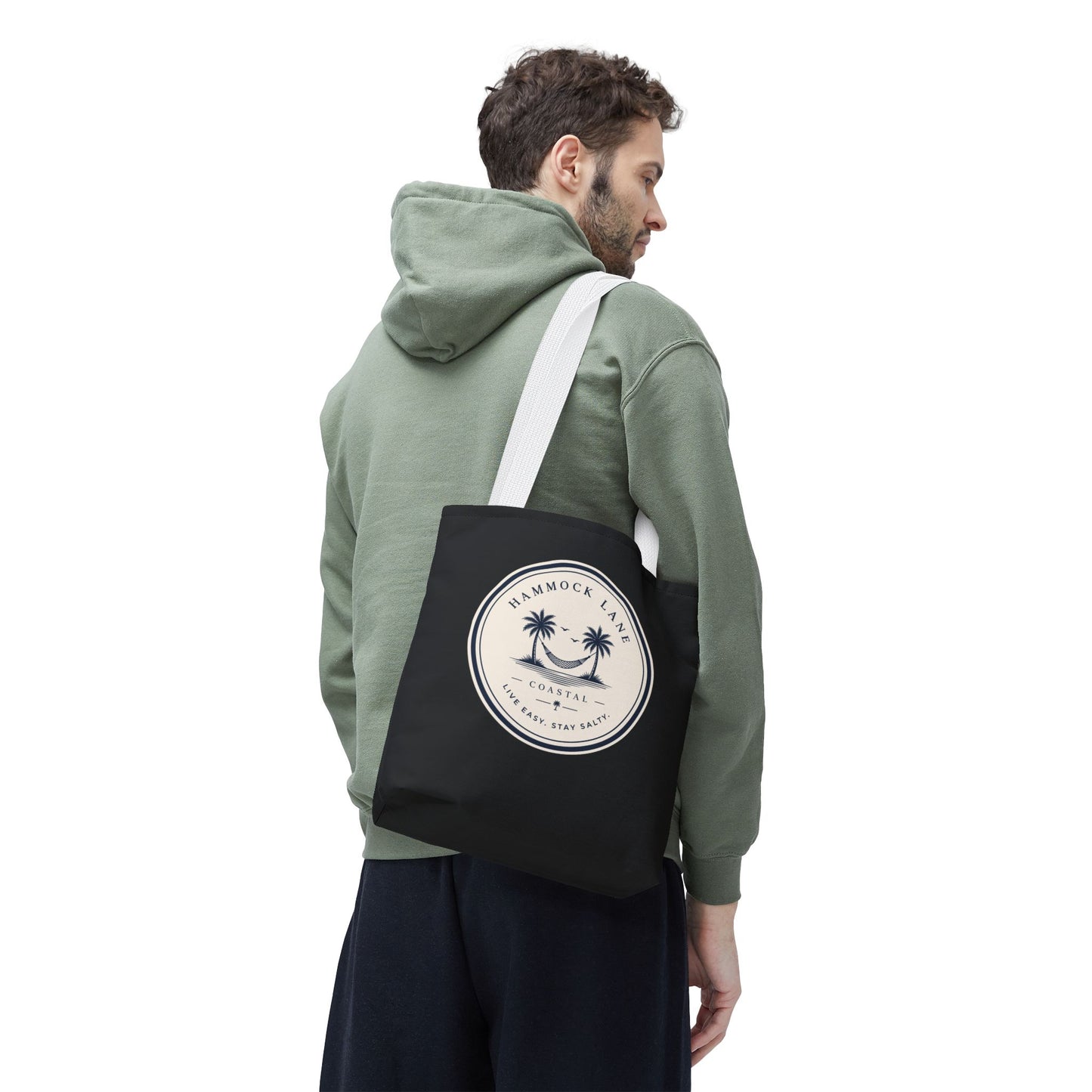 Everyday Black Tote Bag