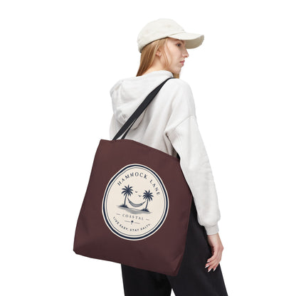 Palm Patch Brown Tote