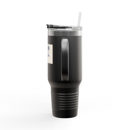 Tropical Palm Travel Tumbler