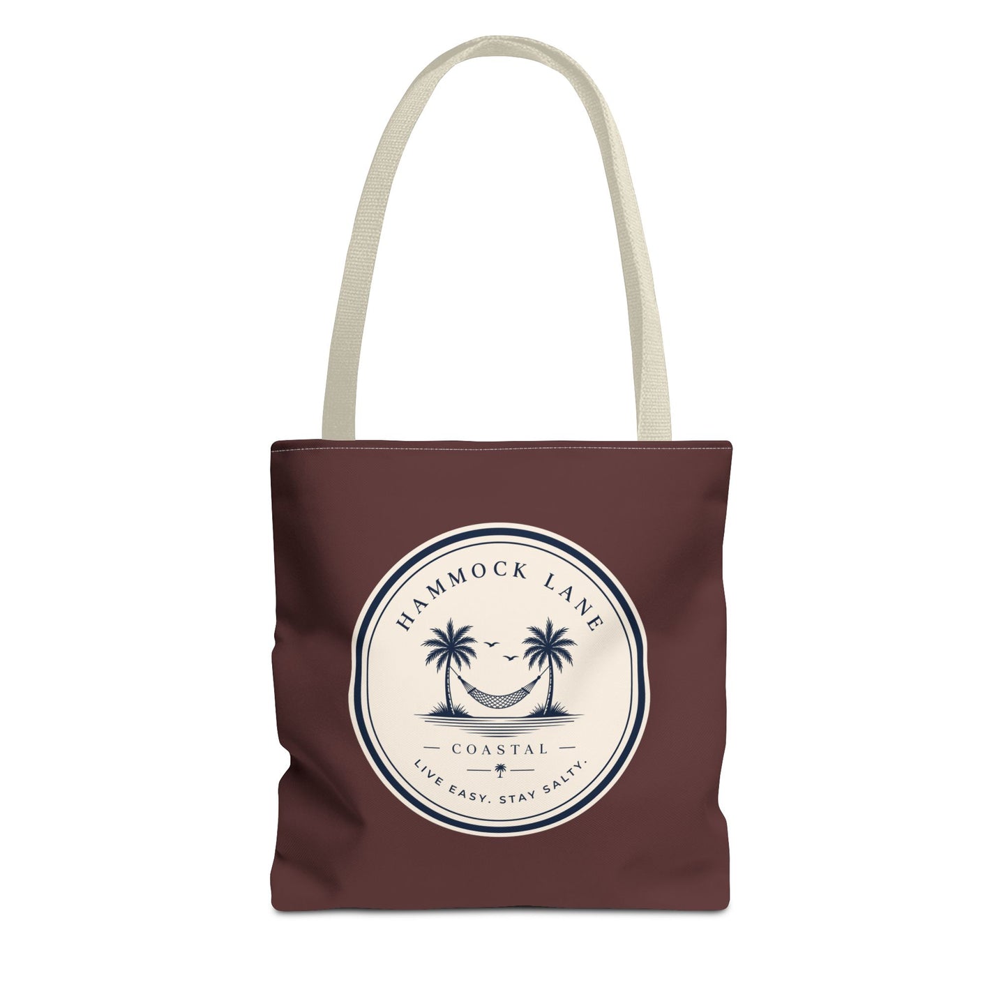 Palm Patch Brown Tote