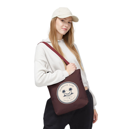 Palm Patch Brown Tote