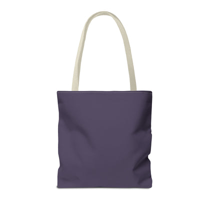 Purple Palm Smile Tote