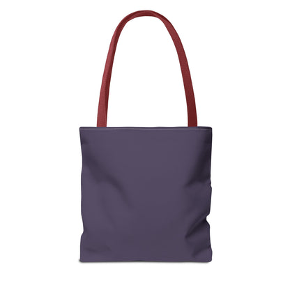 Purple Palm Smile Tote