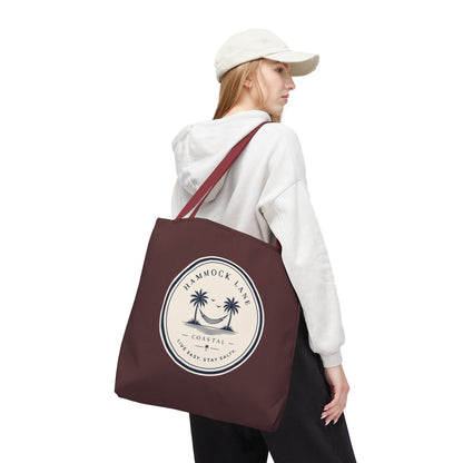 Palm Patch Brown Tote