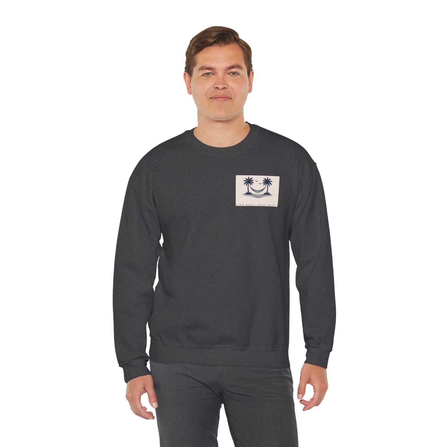 Palm Smile Crewneck