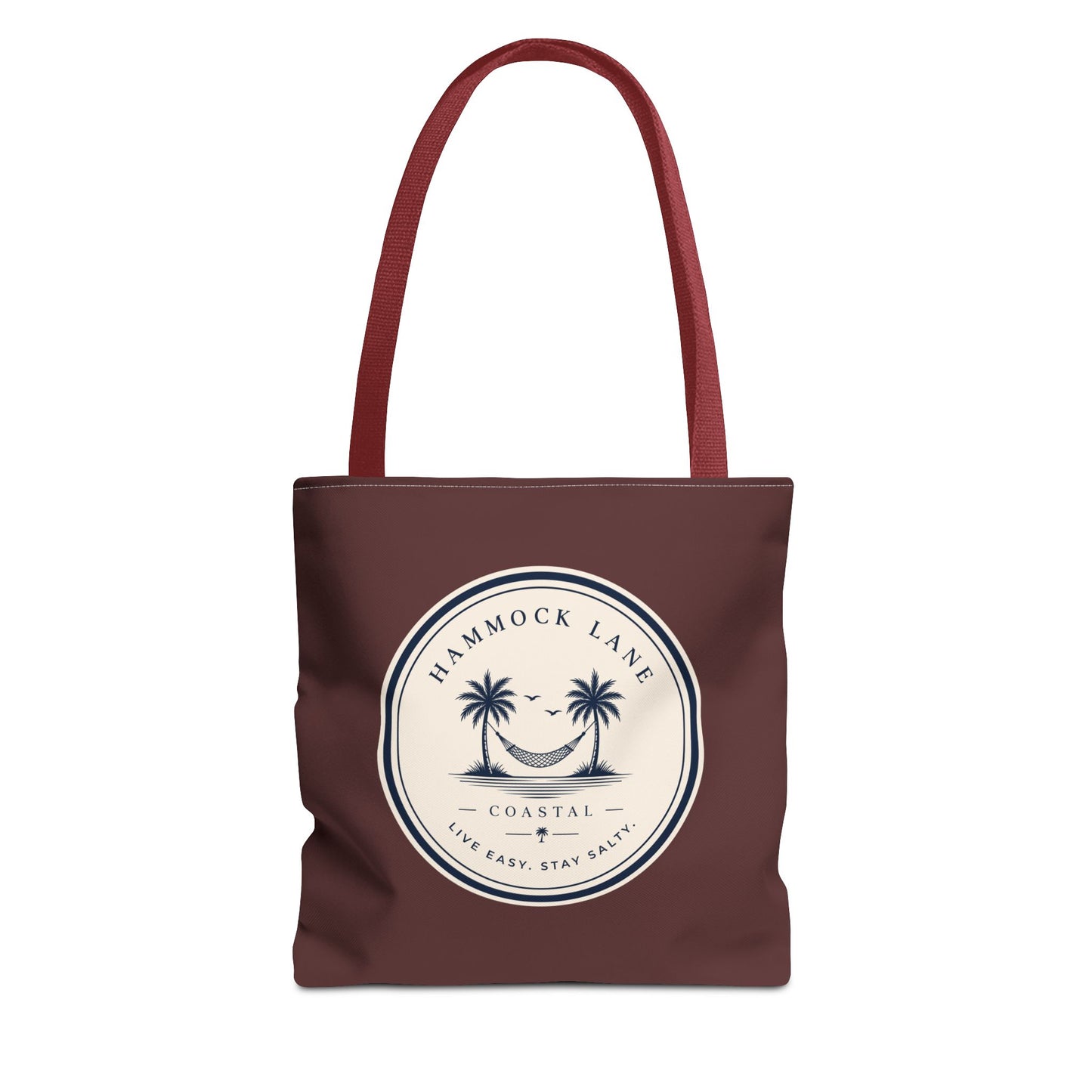 Palm Patch Brown Tote