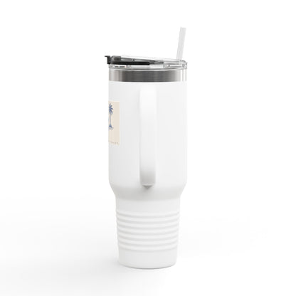 Tropical Palm Travel Tumbler