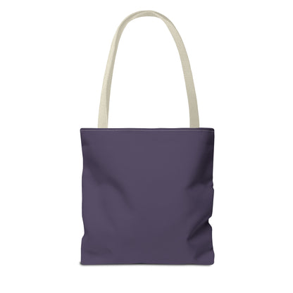 Purple Palm Smile Tote