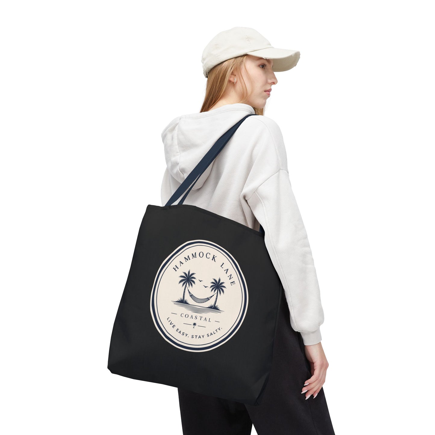 Everyday Black Tote Bag