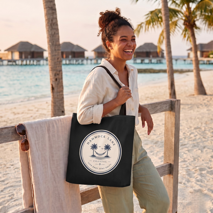 Everyday Black Tote Bag