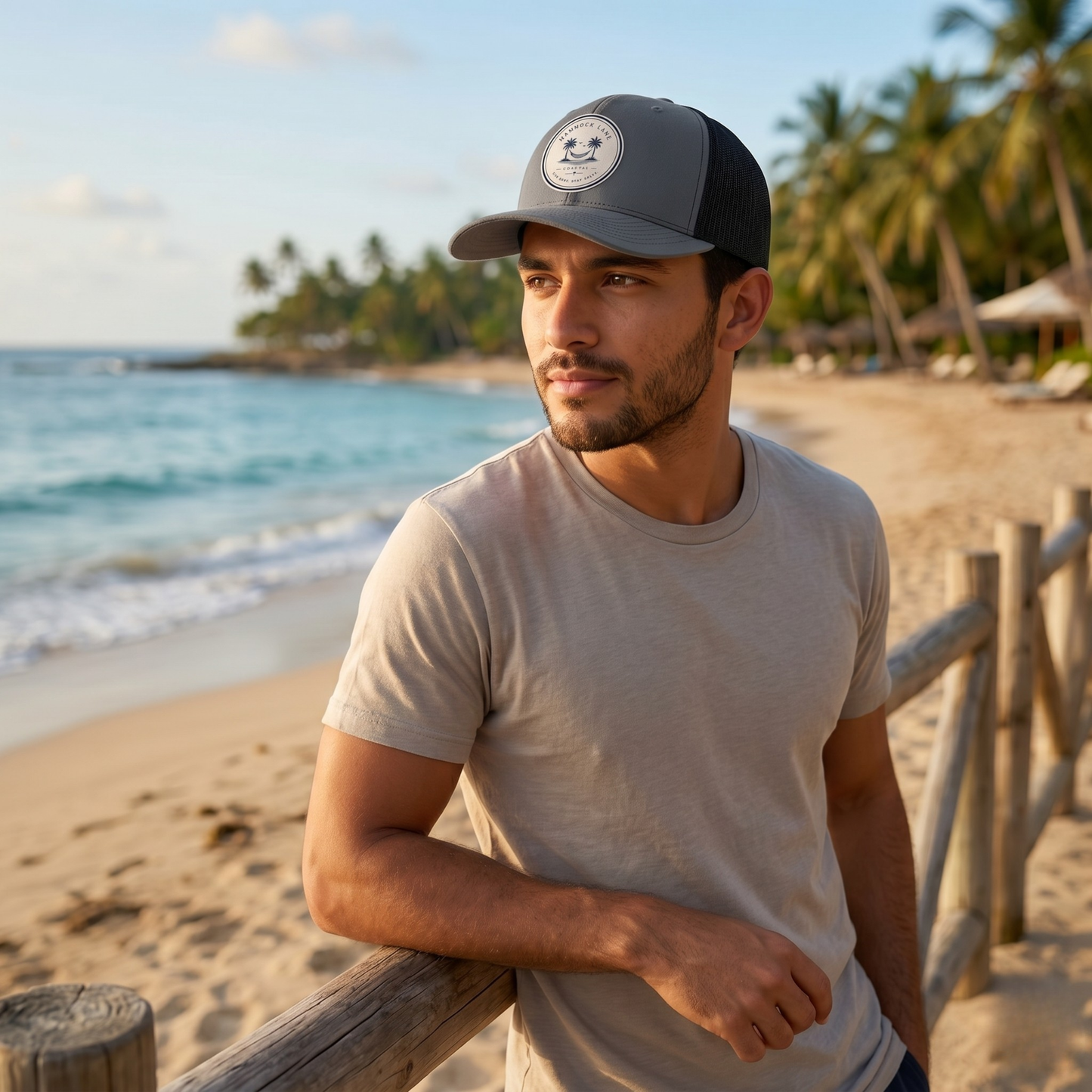 Palm Hammock Trucker Cap