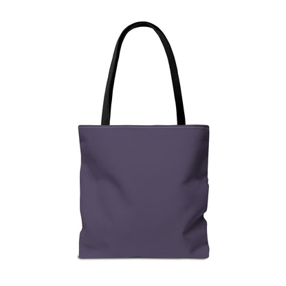 Purple Palm Smile Tote