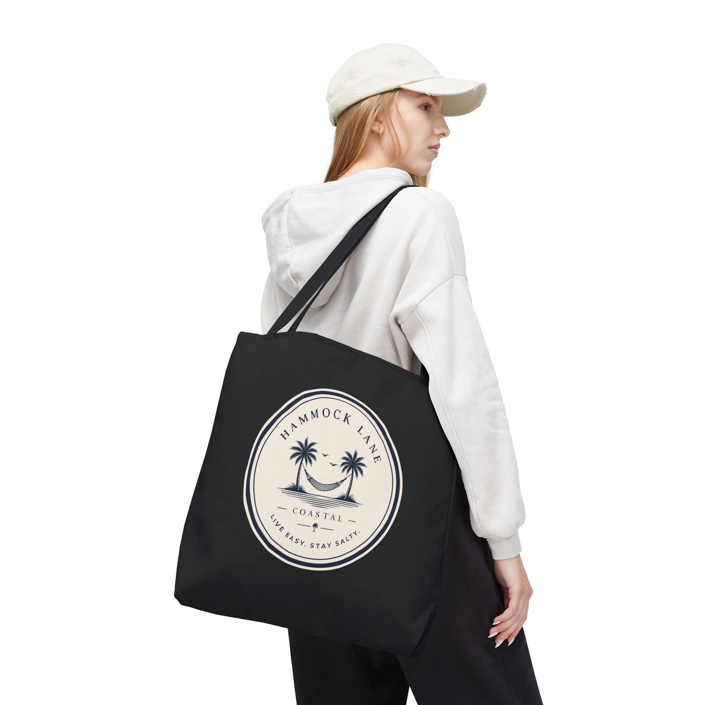 Everyday Black Tote Bag