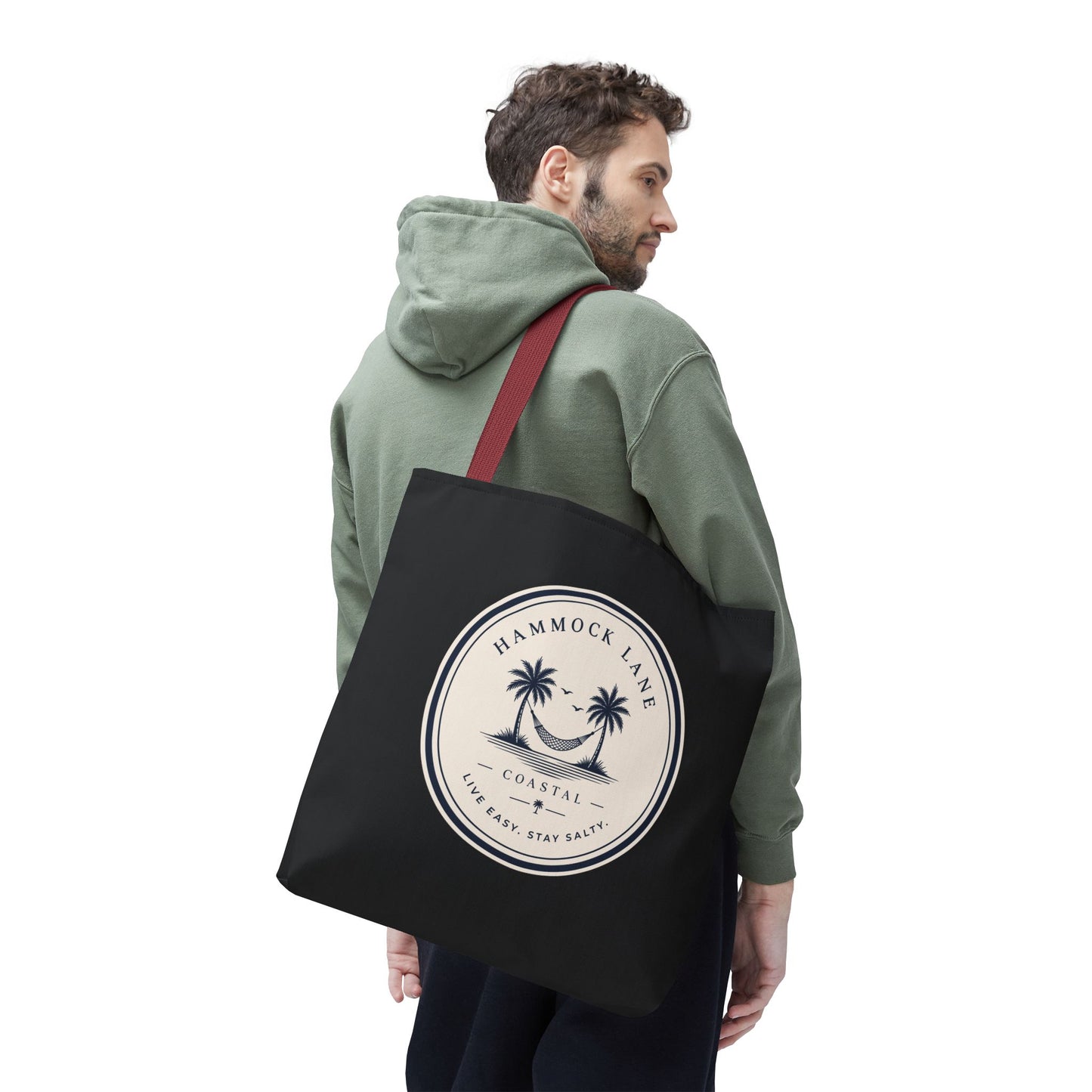 Everyday Black Tote Bag