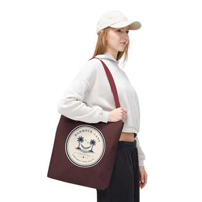 Palm Patch Brown Tote