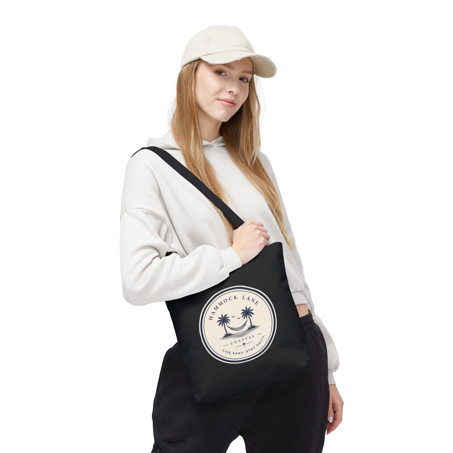 Everyday Black Tote Bag
