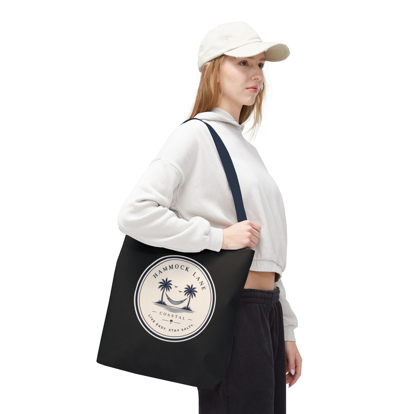 Everyday Black Tote Bag