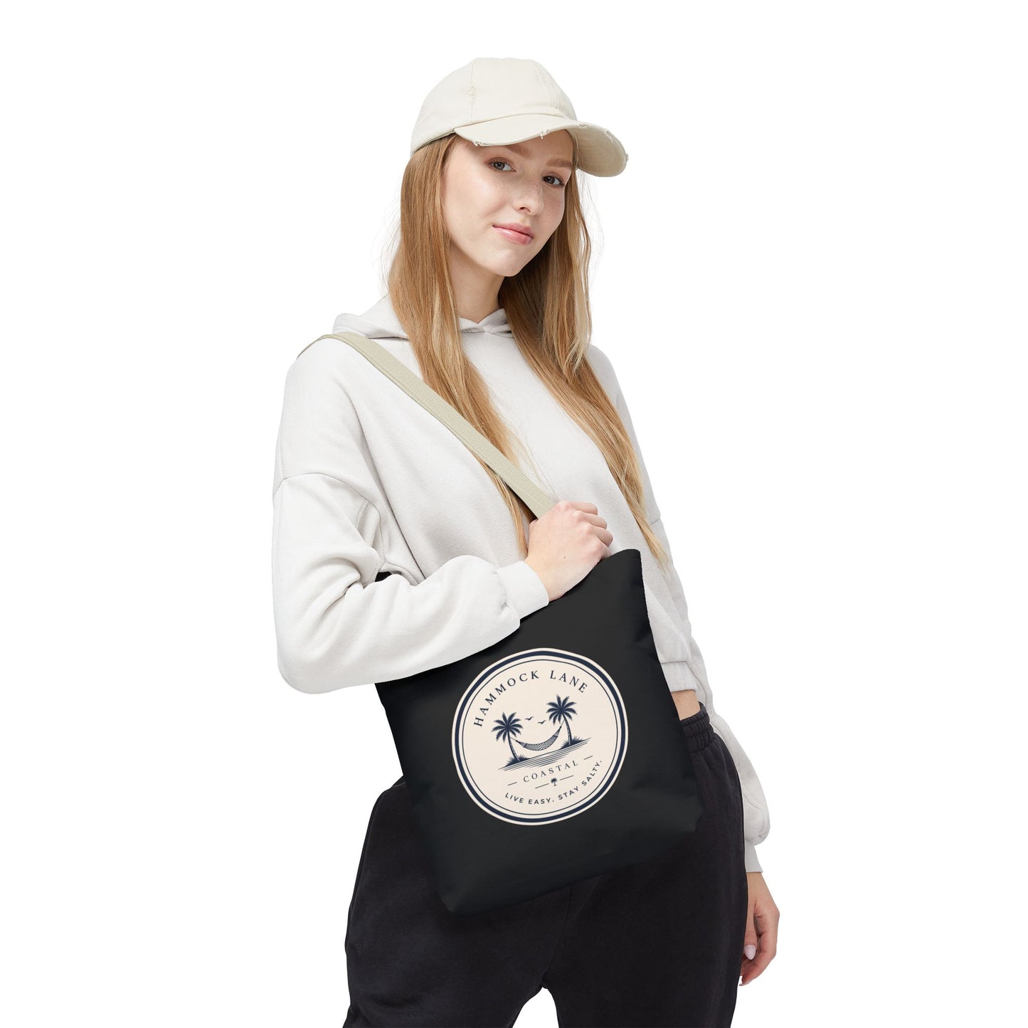 Everyday Black Tote Bag