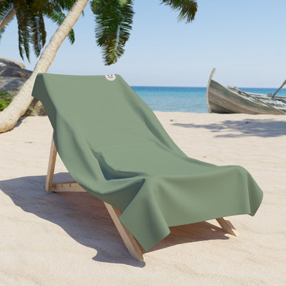 Sage Coastal Beach Towel