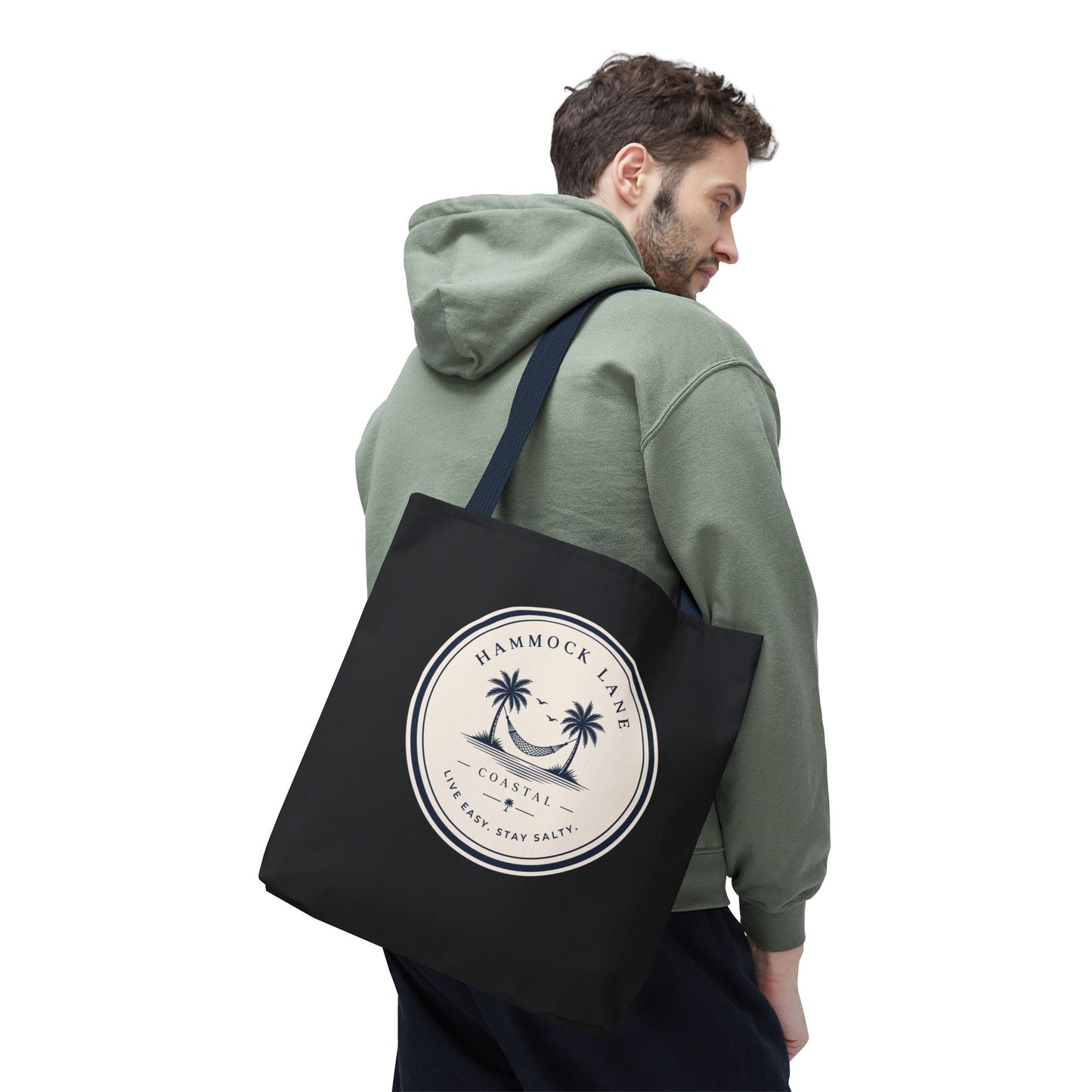 Everyday Black Tote Bag