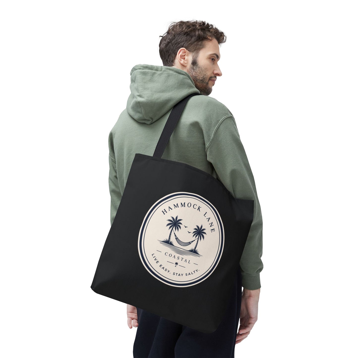 Everyday Black Tote Bag
