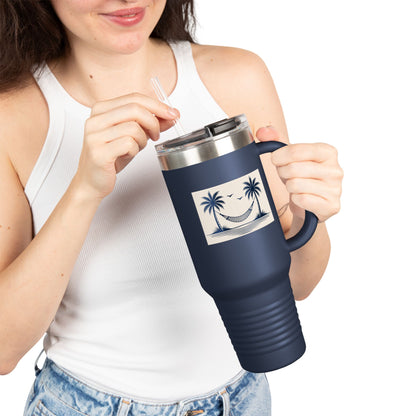 Palm Smile Travel Tumbler