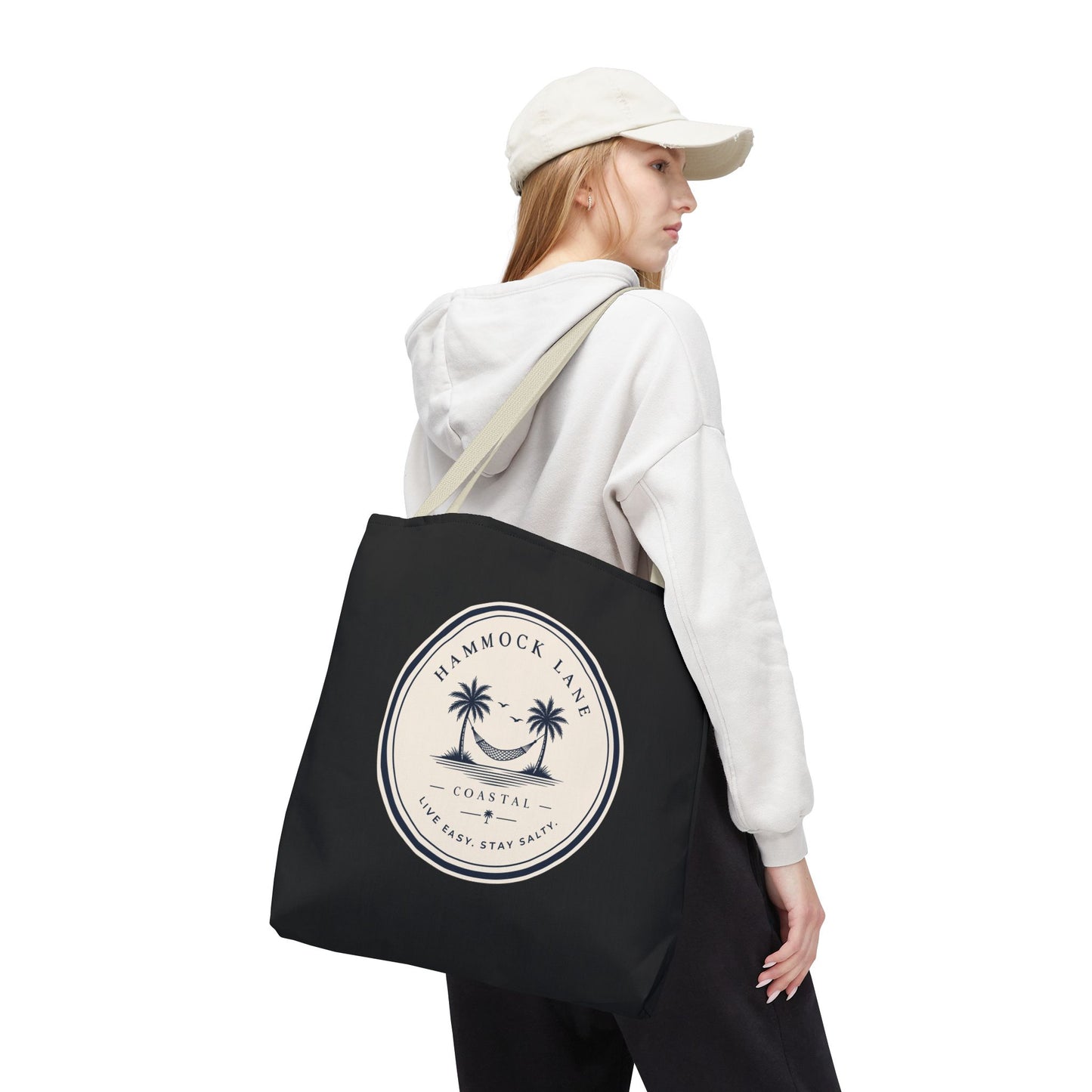 Everyday Black Tote Bag
