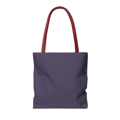 Purple Palm Smile Tote