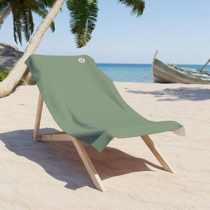 Sage Coastal Beach Towel