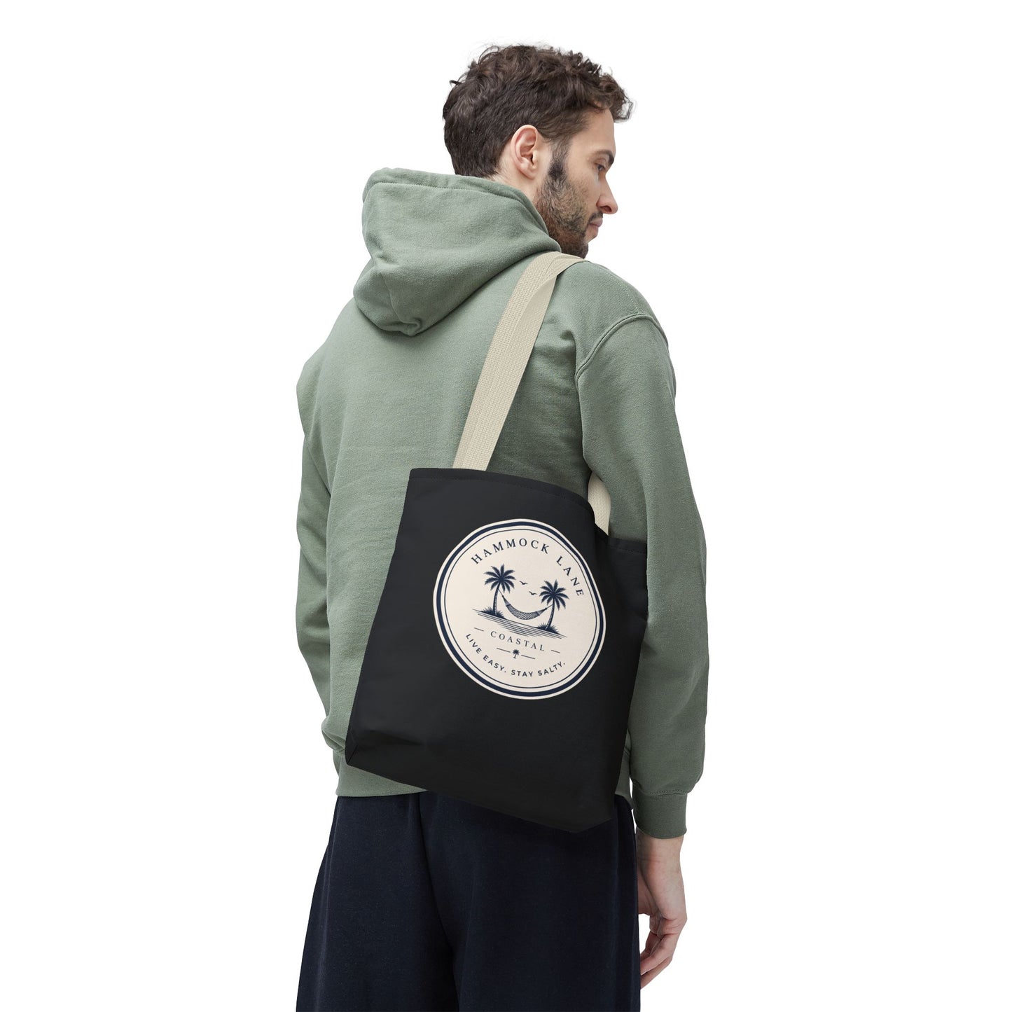 Everyday Black Tote Bag