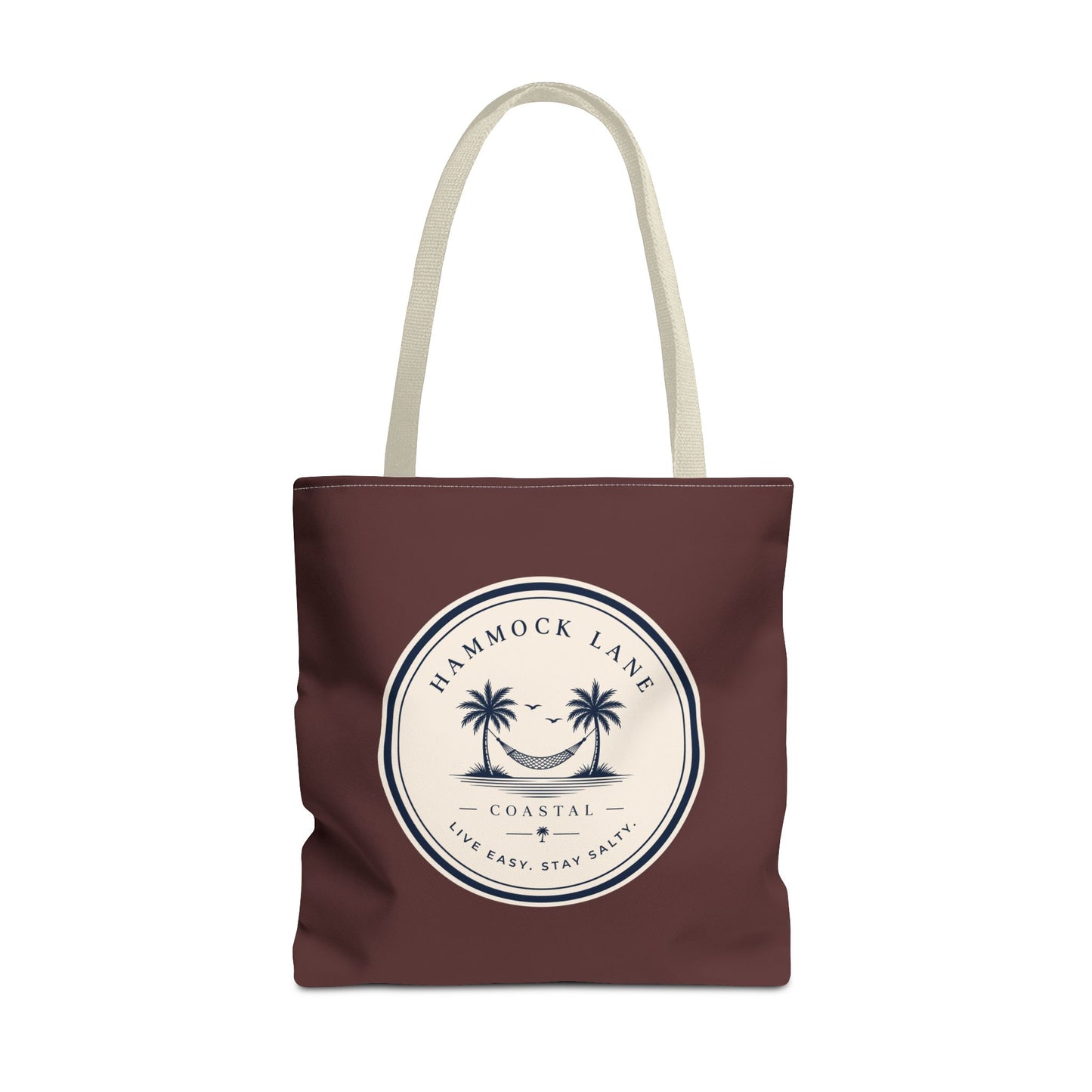 Palm Patch Brown Tote