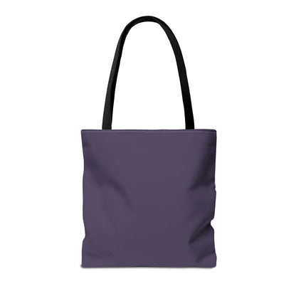 Purple Palm Smile Tote