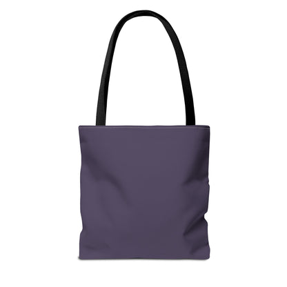 Purple Palm Smile Tote